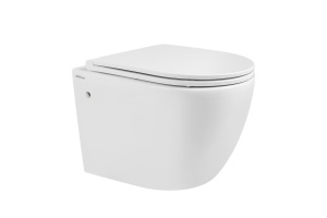 Унитаз ABBER Bequem AC1103 подвесной белый, безободковый