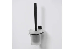 Ершик для унитаза Wasserkraft Abens черный матовый - 2