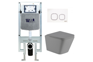 Комплект Weltwasser AMBERG 497 ST + GELBACH 004 MT-GR + AMBERG RD-WT (10000006698)