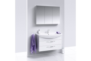 Тумба для комплекта Aqwella Allegro 105 с 2 ящиками - 3