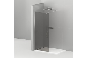 Душевая перегородка Cezares Liberta-L-1-120-GR-Cr