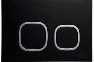 Клавиша смыва Weltwasser WW AMBERG RD-BL матовый черный (10000005535)