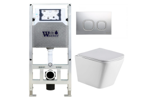 Комплект Weltwasser AMBERG 506 ST + GELBACH 004 GL-WT + AMBERG RD-CR (10000006864)