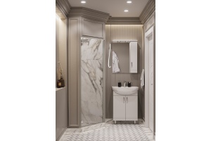 Комплект мебели Aquaton Онда 60 белый