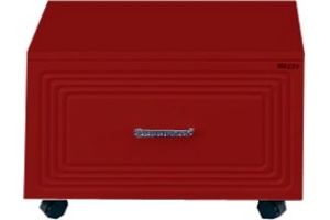 Тумба Misty Европа 60 подкатная, красная эмаль