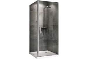 Душевой уголок Abber Sonnenstrand 60х85 хром стекло прозрачное