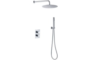5.31013-00 PRIORITY V.2 Термостат Vernet+Душ Slim 300мм+Душ.набор,Easy box,хром (265384)