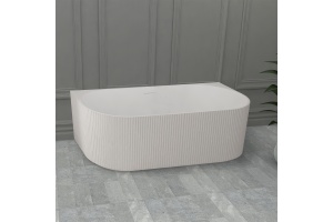 Ванна из искусственного камня ABBER Stein AS9630 белая матовая - 2