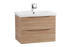 Тумба с раковиной Belbagno Marino-Cer 60 светлое дерево - 2