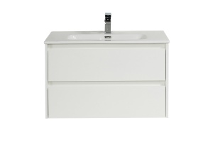 Тумба с раковиной BelBagno Kraft 80 белый матовый