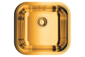 Мойка кухонная Omoikiri Omi 44-U/IF AB латунь