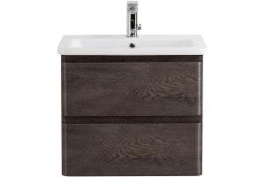 Тумба с раковиной BelBagno Albano 50 темное дерево
