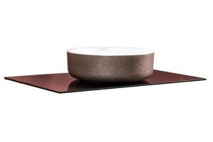 Столешница под раковину Armadi Art Lucido 80 коричневый