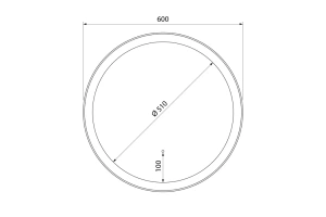 Зеркало с подсветкой - 2