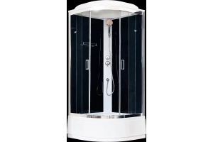 Душевая кабина Royal Bath CK 90x90 профиль хром стекло прозрачное