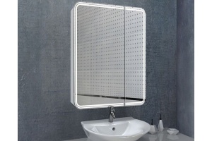 Зеркало-шкаф с подсветкой, левый ART&MAX VERONA  AM-Ver-800-800-2D-L-DS-F - 2