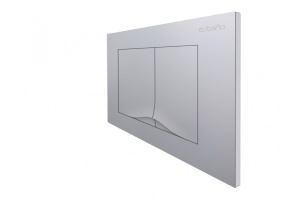 Кнопка смыва Esbano хром матовый - 2