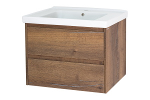 Dallas - 90 Тумба подвесная 2 ящ. ДСП (Дуб Галифакс)