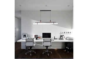 Подвесной светильник iLedex Zoom 9498P-32W-3000K BK-BR-WH - 2