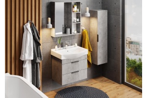 Тумба с раковиной Onika Девис 65 бетон чикаго (106546) - 3