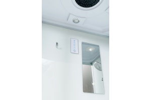 Душевая кабина Deto D120S + эл. R - 3