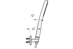 Душевая лейка Cezares City хром (CITY-F-KD-01) - 2