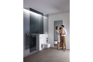 Унитаз подвесной Geberit AquaClean Mera Classic 146.204.21.1 глянцевый хром, с сиденьем - 3