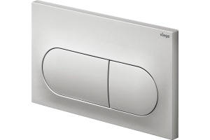 773755 Prevista Панель смыва для унитазов Visign for Life 6, пластик, хром матовый, модель 8602.1