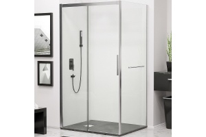 Душевой уголок RGW Leipzig LE-41-1 150х90 профиль хром стекло прозрачное