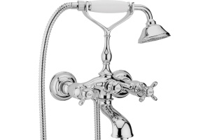 Смеситель для ванны Webert Ottocento хром (OT720201015)