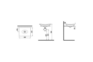 Раковина Bien Lotus LTLU06001FD0W3000 - 3