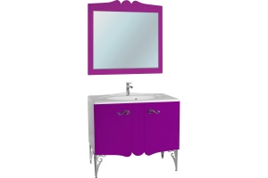 Мебель для ванной Bellezza Эстель 90 фиолетовая