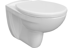 Комплект  Унитаз подвесной DIWO Анапа безободковый + Система инсталляции для унитазов DIWO 4501 с кнопкой смыва 7322 хром - 2