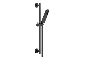 AD140/53BM душевой гарнитур 60 см 1jet (чёрный)