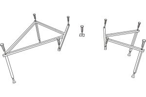 Каркас для ванны Excellent MR-08