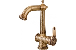 Смеситель Zorg Antic A 412U-BR для раковины