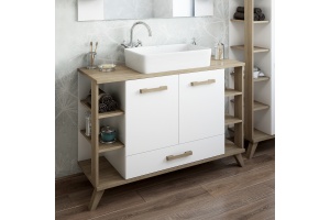 Тумба с раковиной Sanflor Ингрид 120