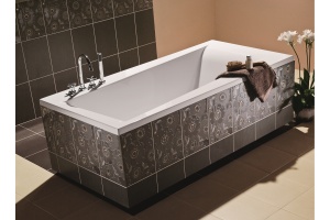 Акриловая ванна Cersanit Lorena 140 ультра белый - 3