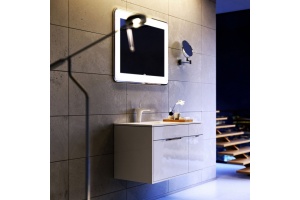 Мебель для ванной Aqwella 5 stars Malaga 90 L белая