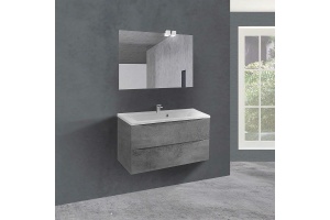 Комплект мебели Vincea Mia 90 серый - 2