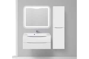 Шкаф-пенал BelBagno Fly-Marino R bianco opaco - 2