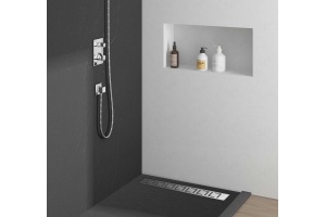 Душевой лоток Vincea Say Optima SAY.601.60.P.BLOK 60 см, хром - 2