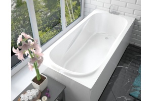 Ванна из литьевого мрамора Эстет Альфа, 180 х 80 см, ФР-00001311 - 3