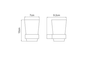 Sauer K-7928 Подстаканник одинарный - 3