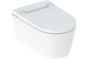 Унитаз подвесной Geberit AquaClean Sela 146.224.11.1 альпийский белый, с сиденьем