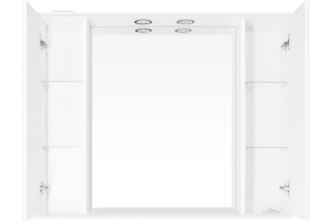 Зеркало-шкаф Style Line Олеандр-2 100/С Люкс, белый - 3