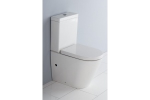 Унитаз-компакт BelBagno Flay-r BB007CPR с бачком BB006T и сиденьем микролифт BB2011SC - 3