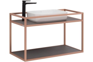 1.33003.60 LIBERTY Консоль 90 подвесная, медь браш (274341)