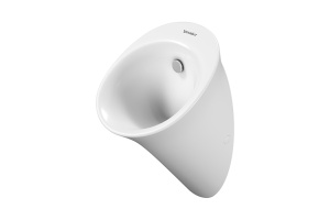 DURAVIT WHITE TULIP Писсуар 320х340 мм., без смывного края, с вытяжкой, подача воды сзади, сток гориз., без 