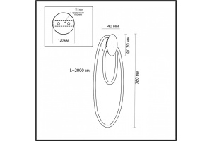 Бра Odeon Light Corda 4398/20WL - 3